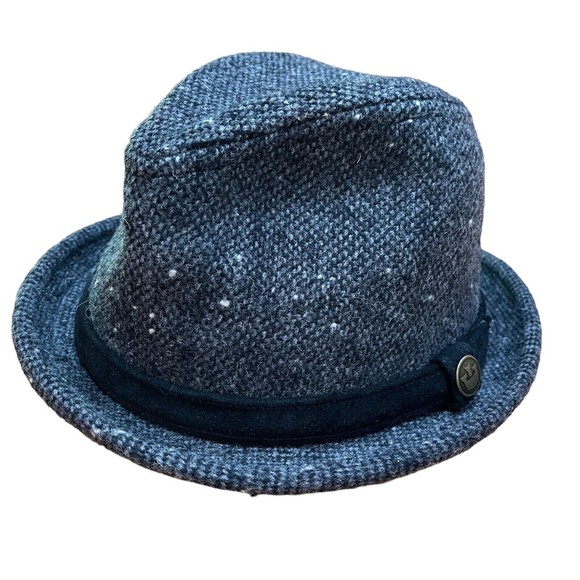 Goorin Bros Gray Wool Tweed Fedora Hat